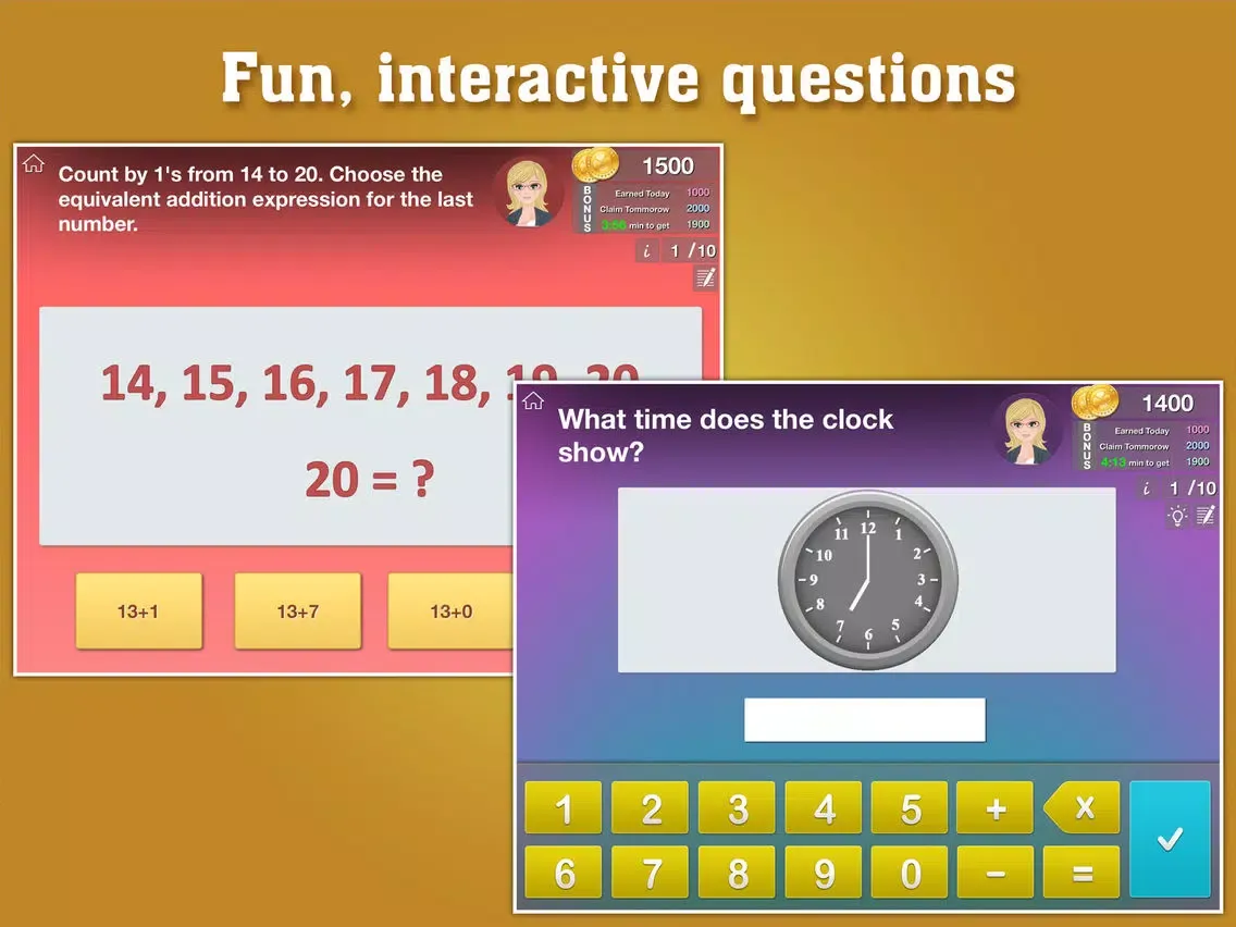 2nd Grade Math: Addition, Subtraction, Place Value iPad  سکرین شاٹس