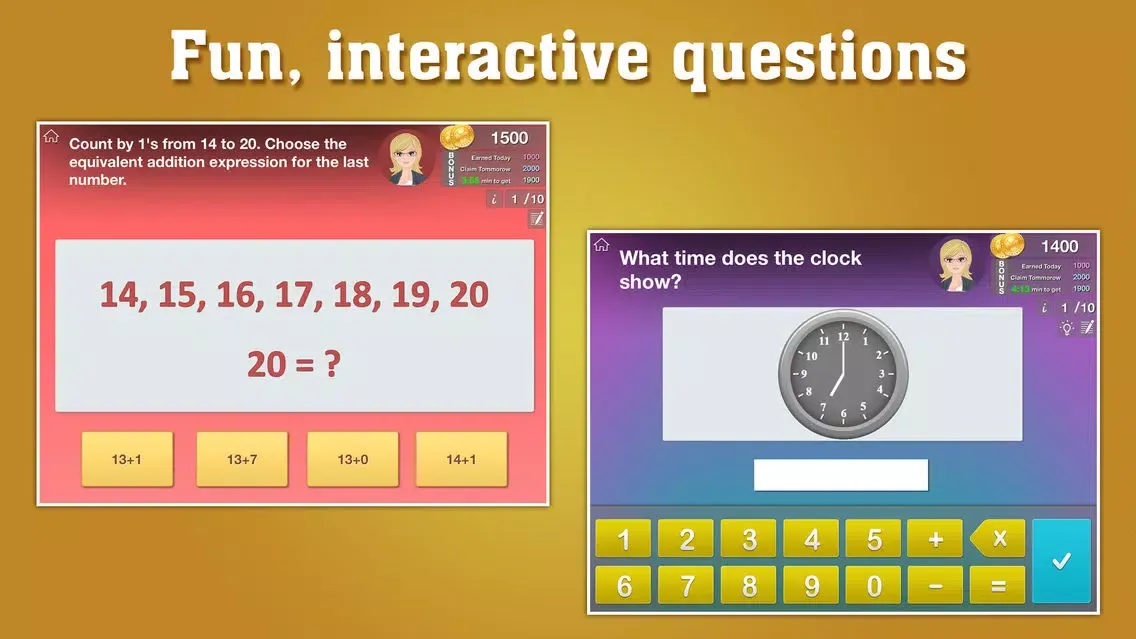 2nd Grade Math: Addition, Subtraction, Place Value سکرین شاٹس