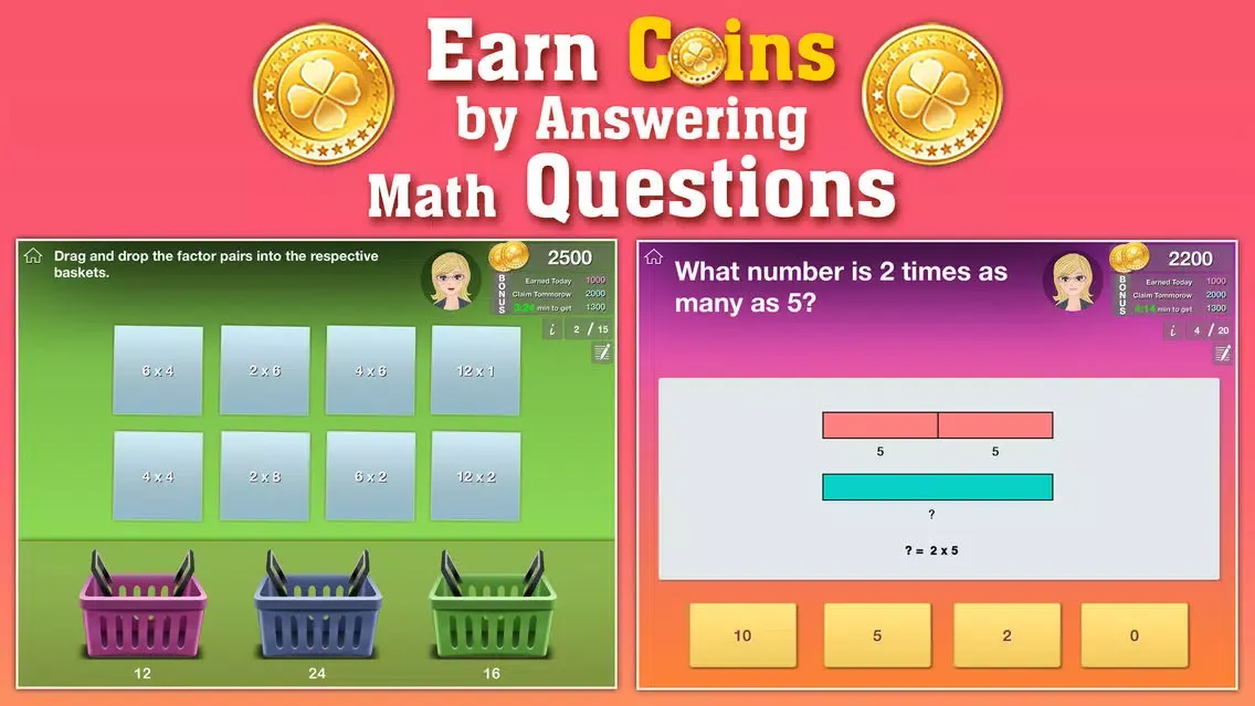 تصاویر 4th Grade Math : Common Core State Standards Education Enrichment Game [FULL]