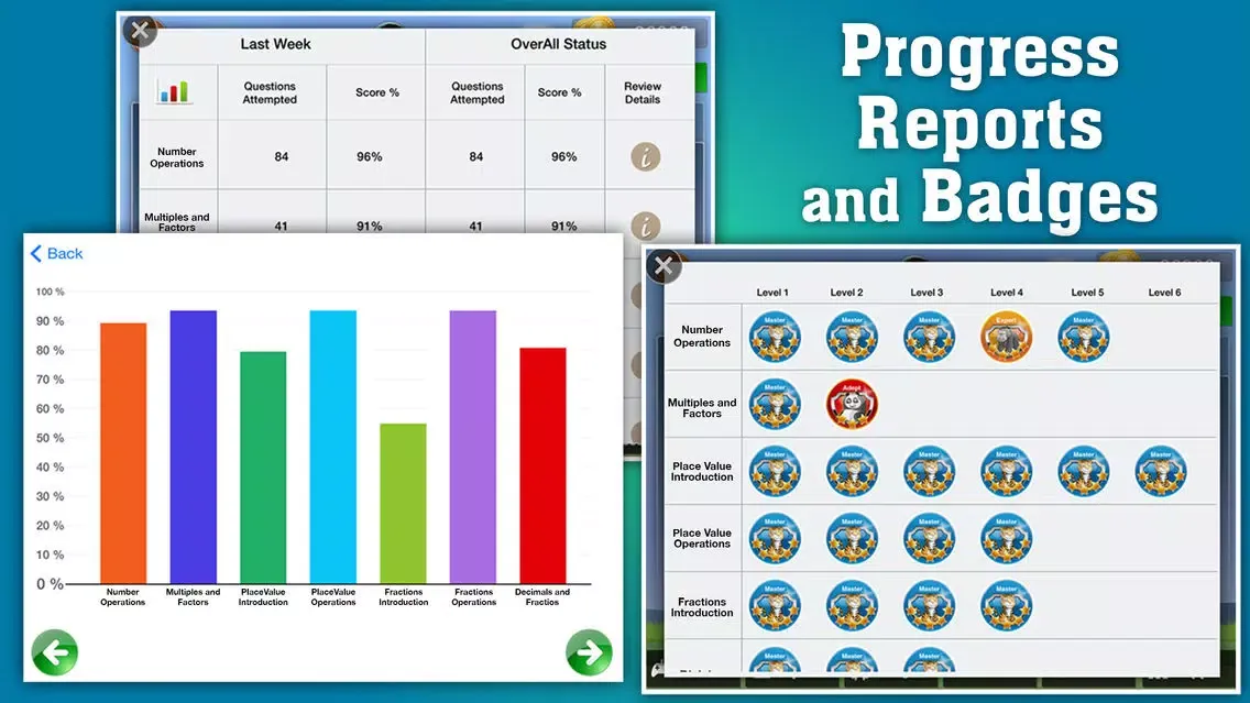 تصاویر 4th Grade Math : Common Core State Standards Education Enrichment Game [FULL]