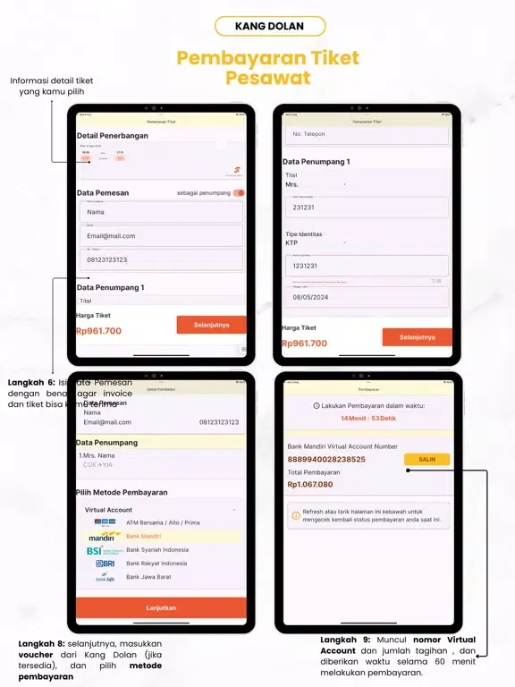 Tangkapan skrin Kang Dolan iPad 