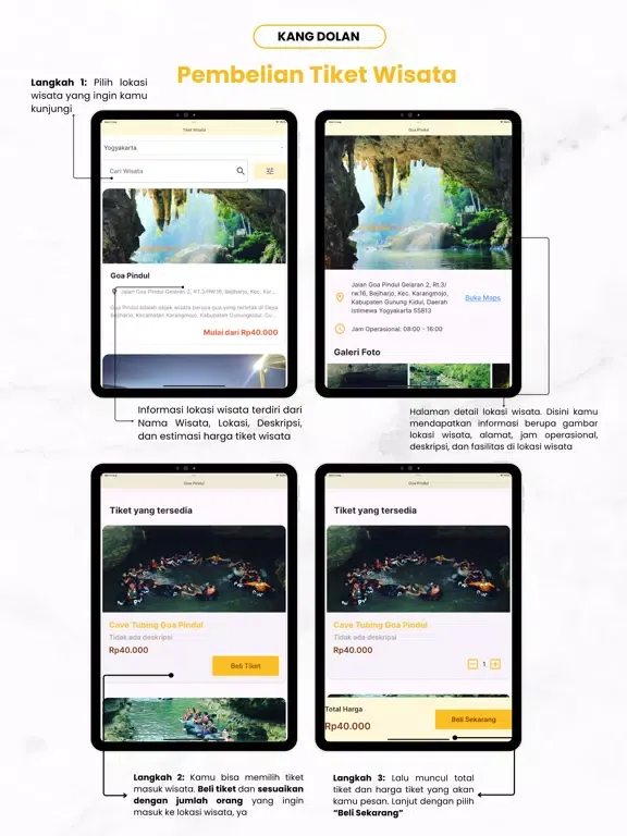 Tangkapan skrin Kang Dolan iPad 