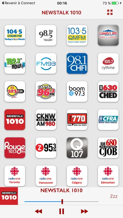 Radio Canada: Top Radios应用截图