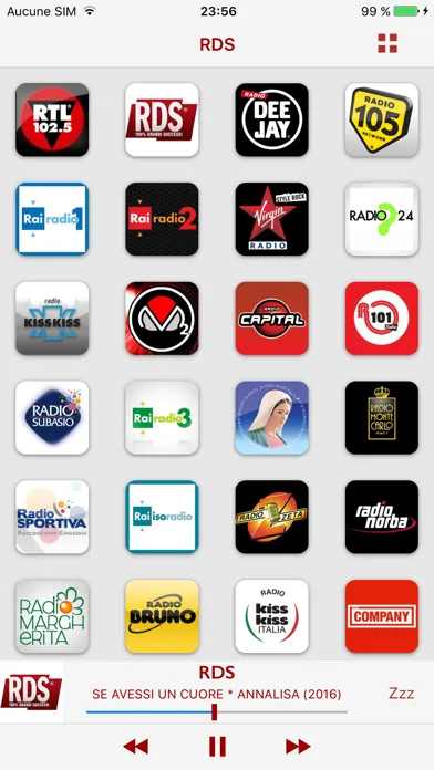 Captures d'écran de Radios Italia: Top Radios