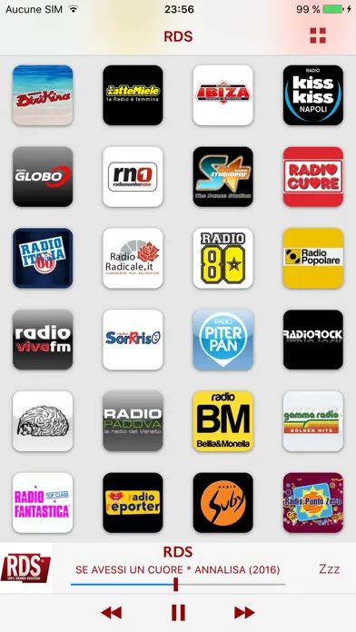 Captures d'écran de Radios Italia: Top Radios