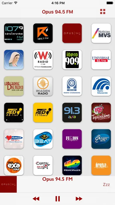 Скриншоты Radio México: Top Radios