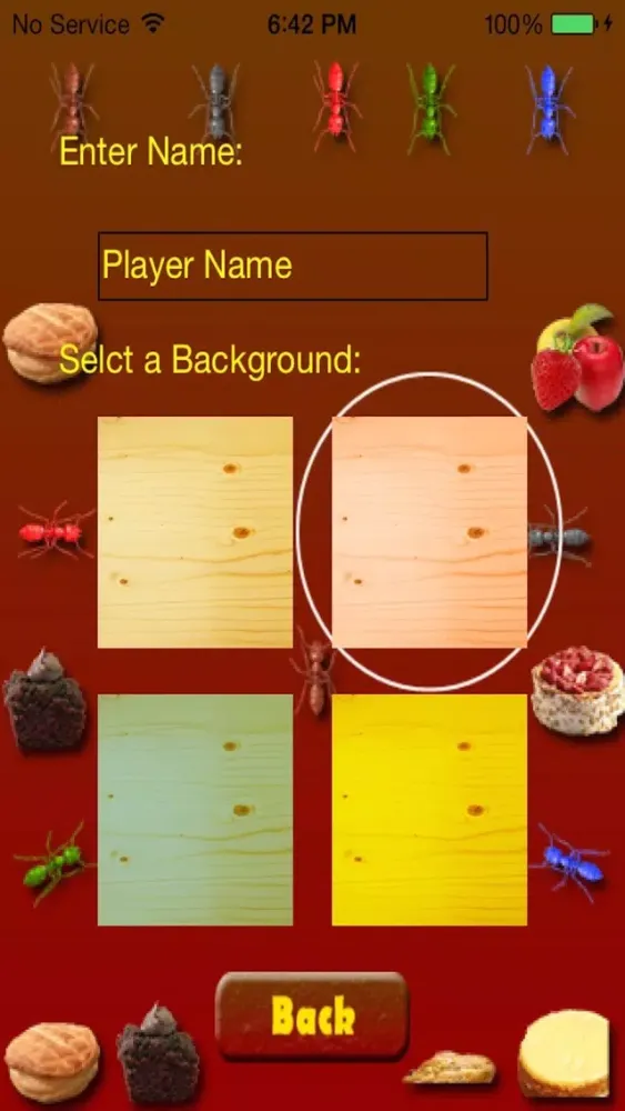 Ảnh chụp màn hình của Ants Smashing Game