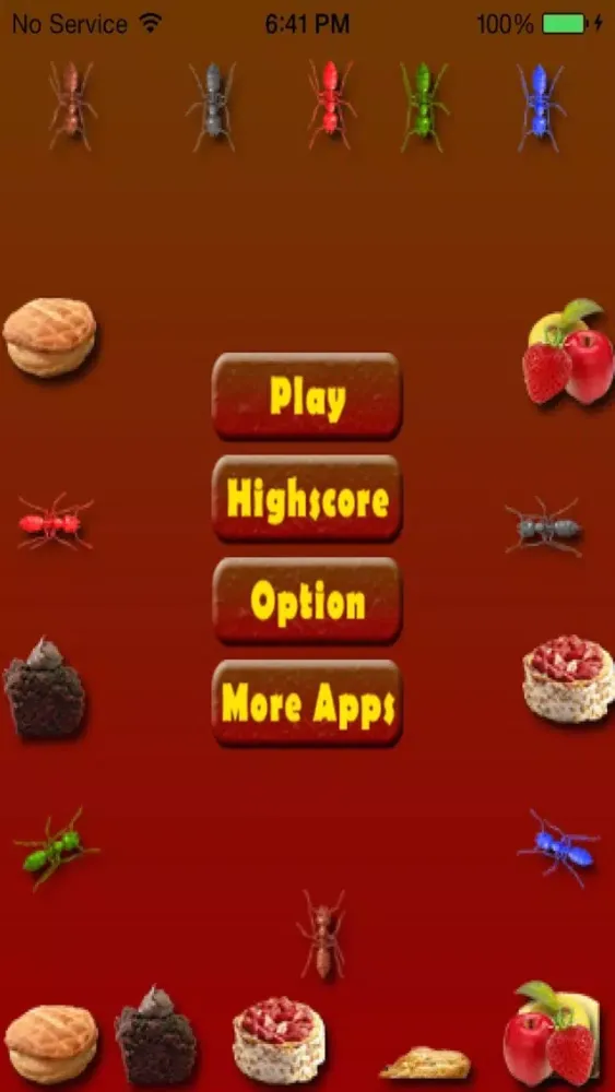 Ảnh chụp màn hình của Ants Smashing Game