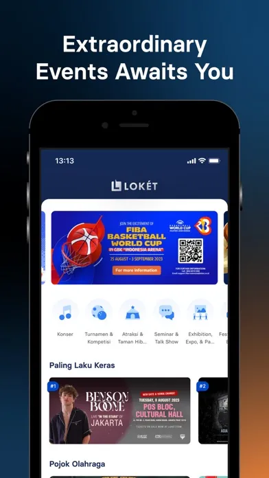 ภาพหน้าจอของ LOKET X