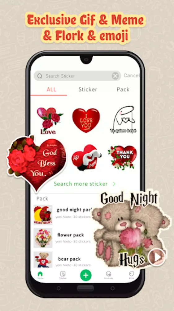 2025 HD sticker WAStickerApps应用截图