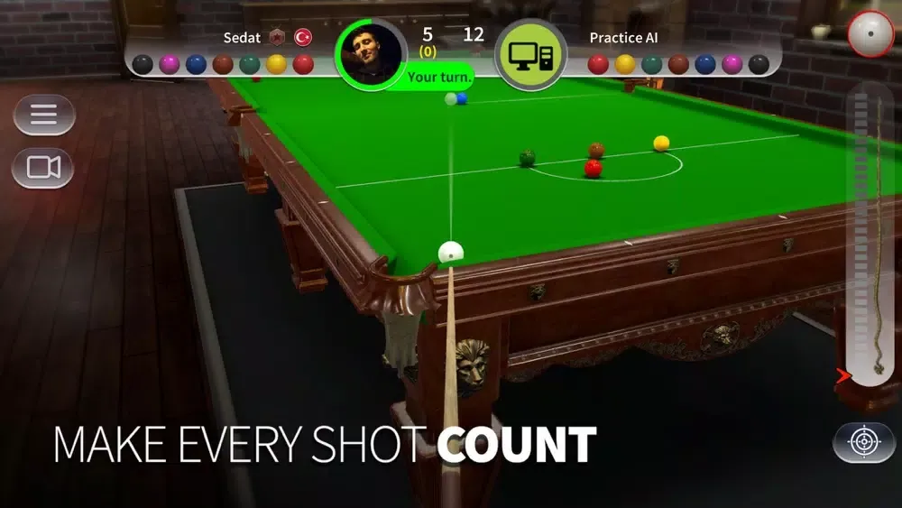 Tangkapan layar Snooker Elite: Win Real Prizes
