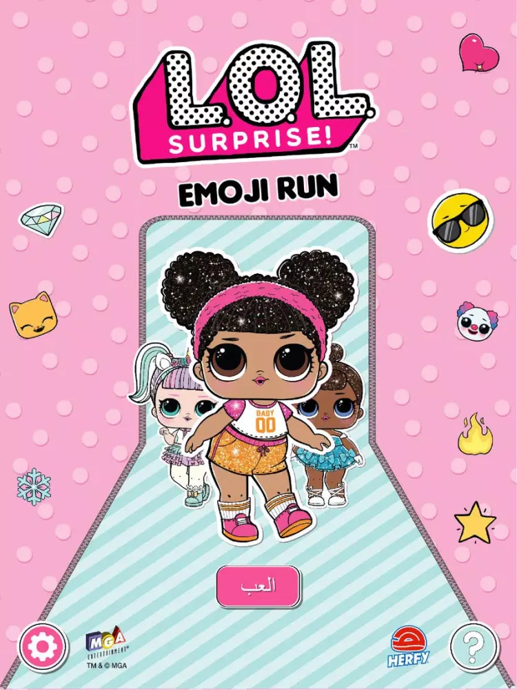 Zrzuty ekranu L.O.L. Surprise Emoji Run iPad 