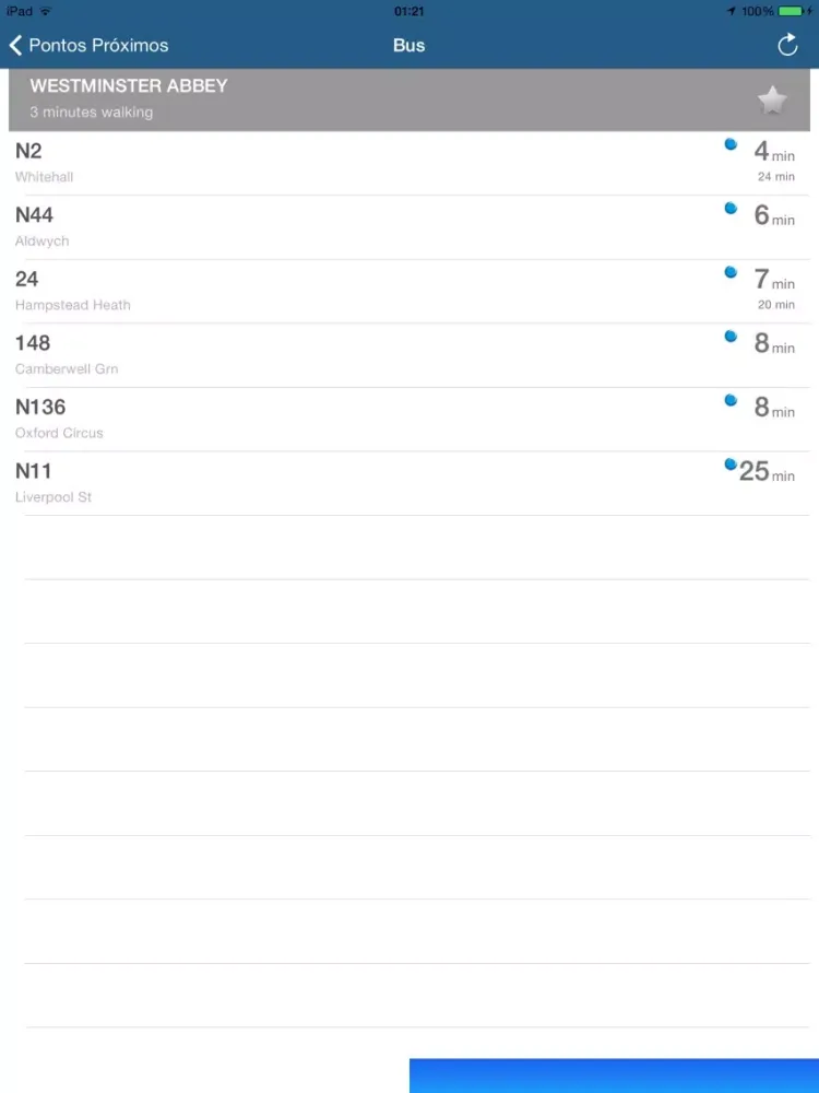 Ảnh chụp màn hình của London City Due - Maps, Bus, Stops, Status, Tube, locations and mapper iPad 