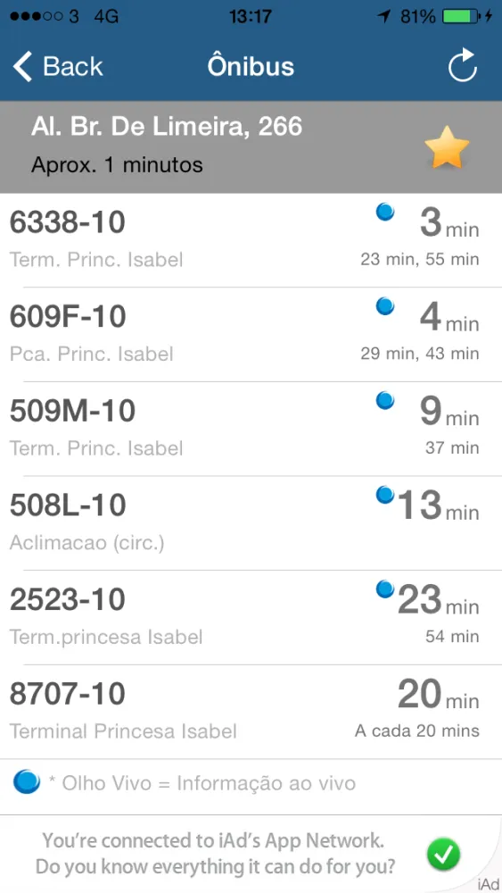 DUE Sao Paulo - Infomações CPTM, METRO e SPTRANS em tempo real Screenshots