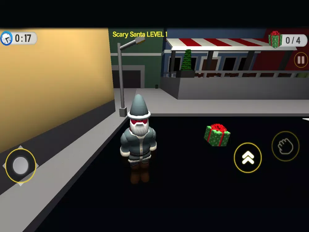 Capturas de tela do Scary Granny Santa Christmas iPad 