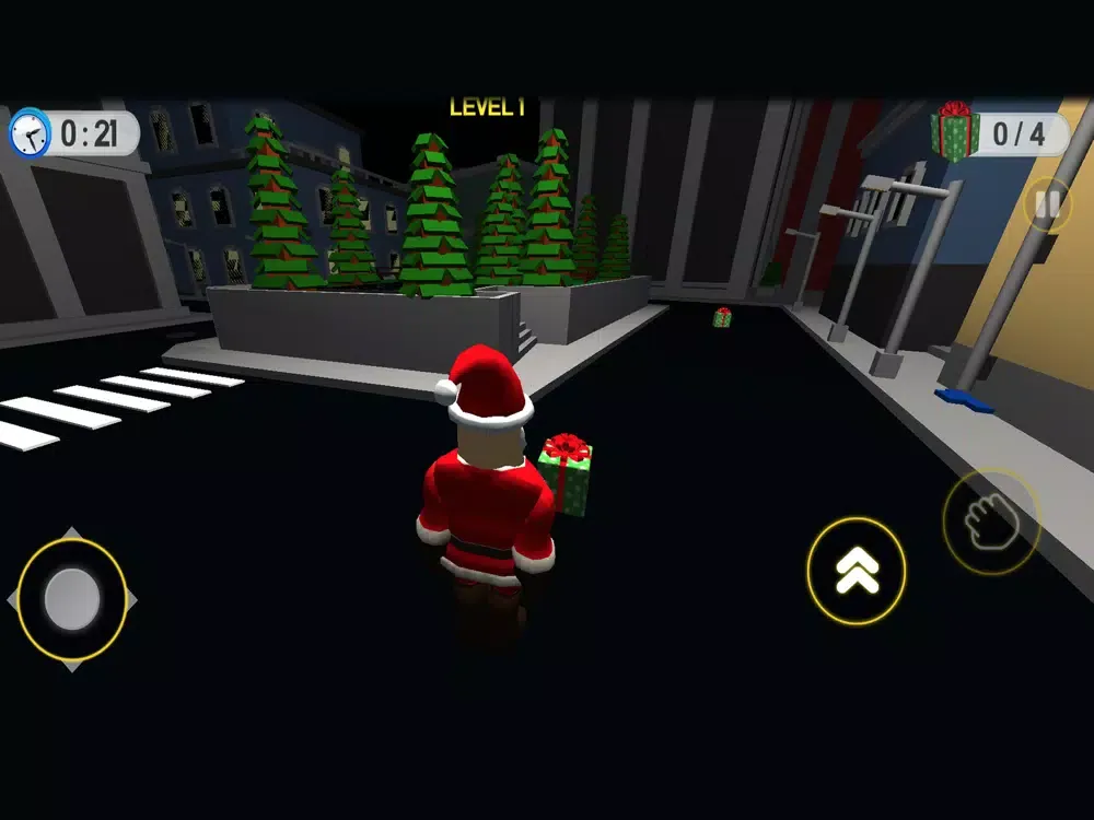 Capturas de tela do Scary Granny Santa Christmas iPad 