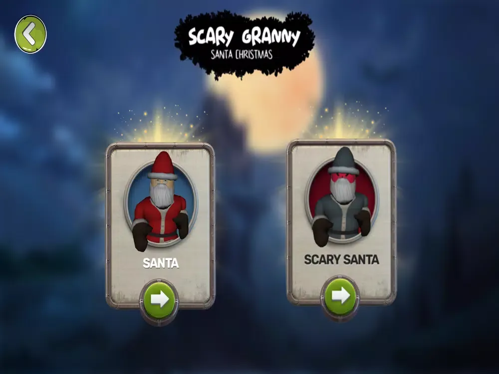 Capturas de tela do Scary Granny Santa Christmas iPad 