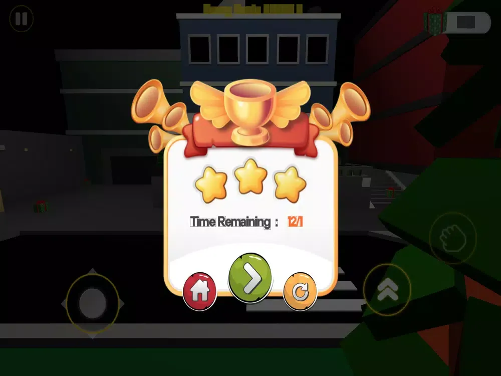 Capturas de tela do Scary Granny Santa Christmas iPad 