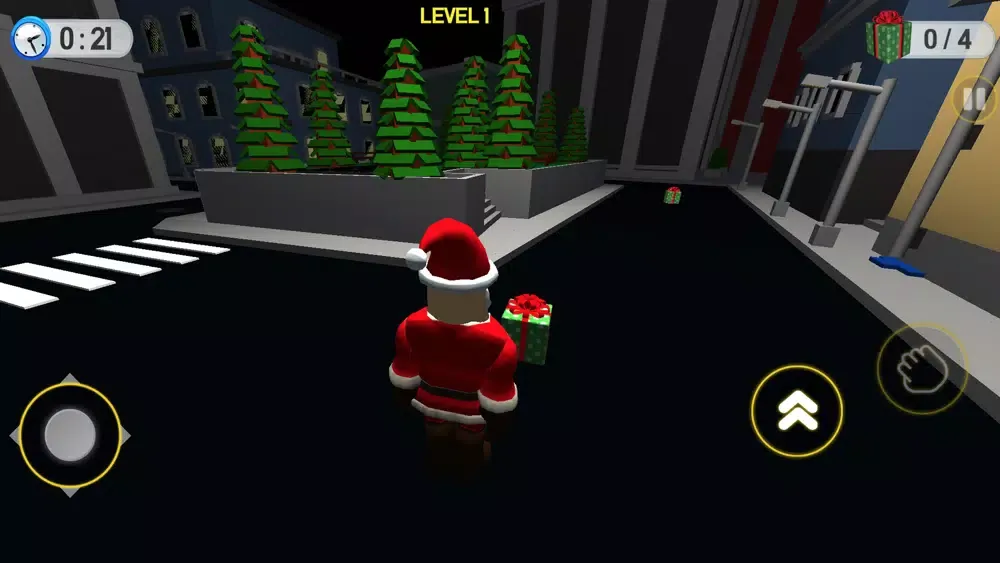 Capturas de tela do Scary Granny Santa Christmas