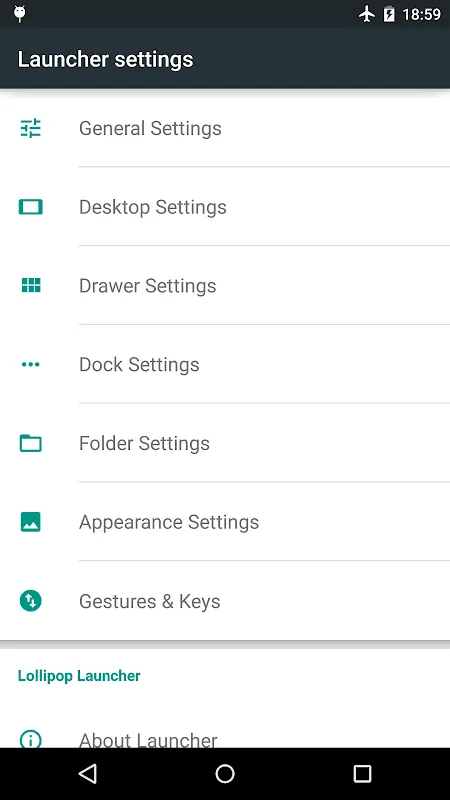 تصاویر Lollipop Launcher