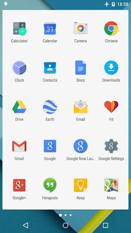 تصاویر Lollipop Launcher
