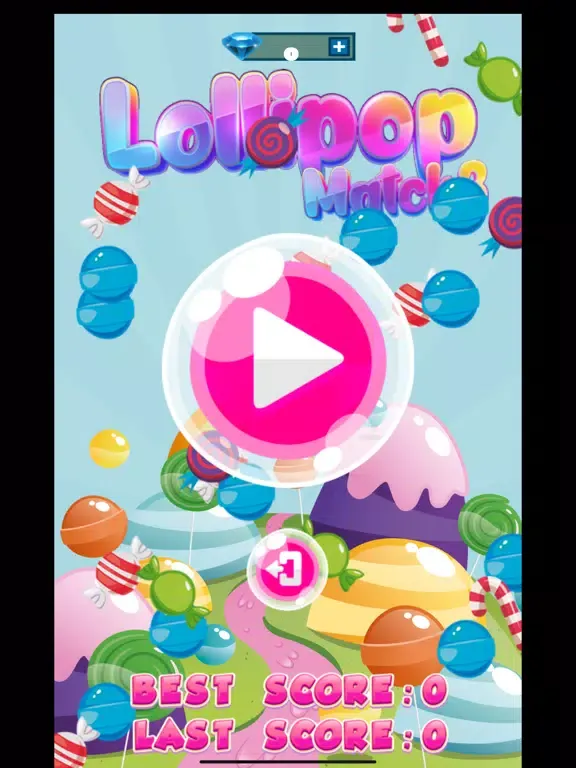 Lollipop Match3 iPad  Ekran Görüntüleri