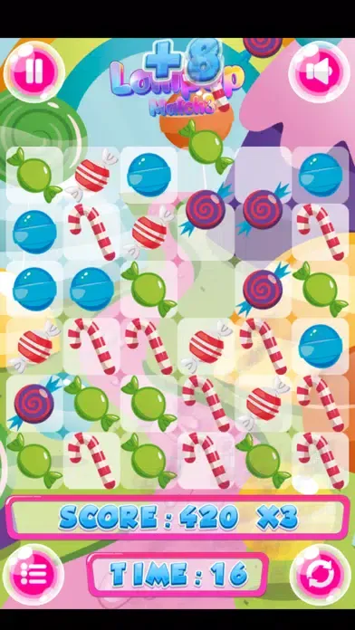 Lollipop Match3 Ekran Görüntüleri