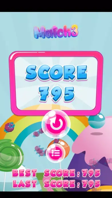 Lollipop Match3 Ekran Görüntüleri