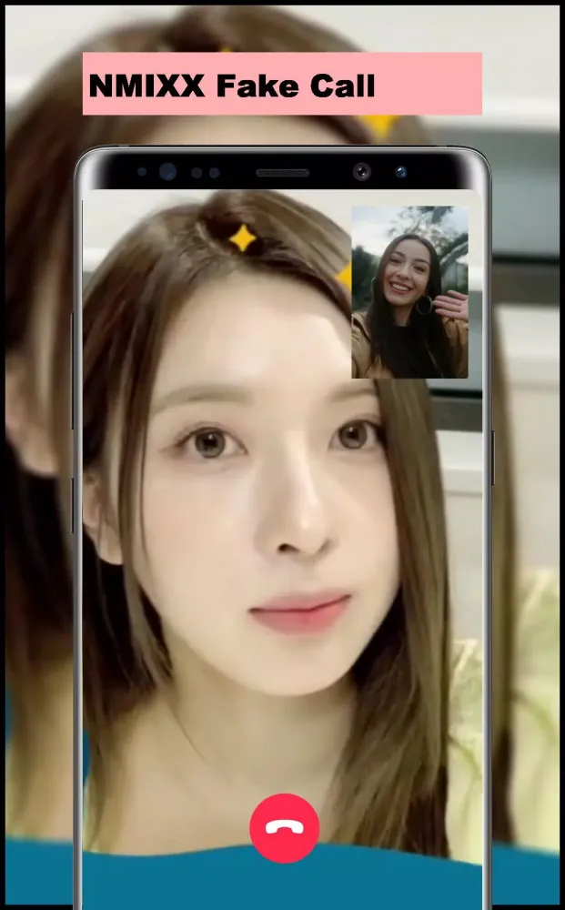 NMIXX Fake Call Screenshots