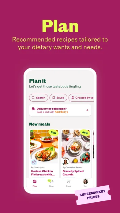 Cherrypick: Plan | Shop | Cook Screenshots