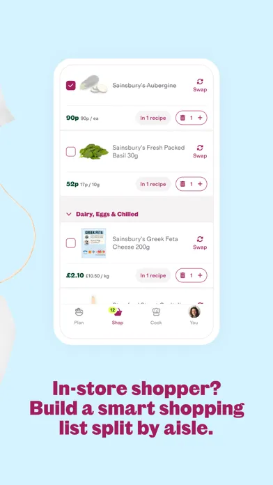 Cherrypick: Plan | Shop | Cook Screenshots