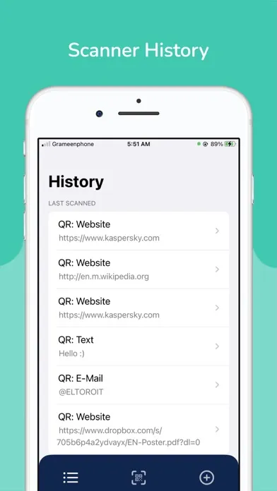 QR Code Reader - Create QR Screenshots