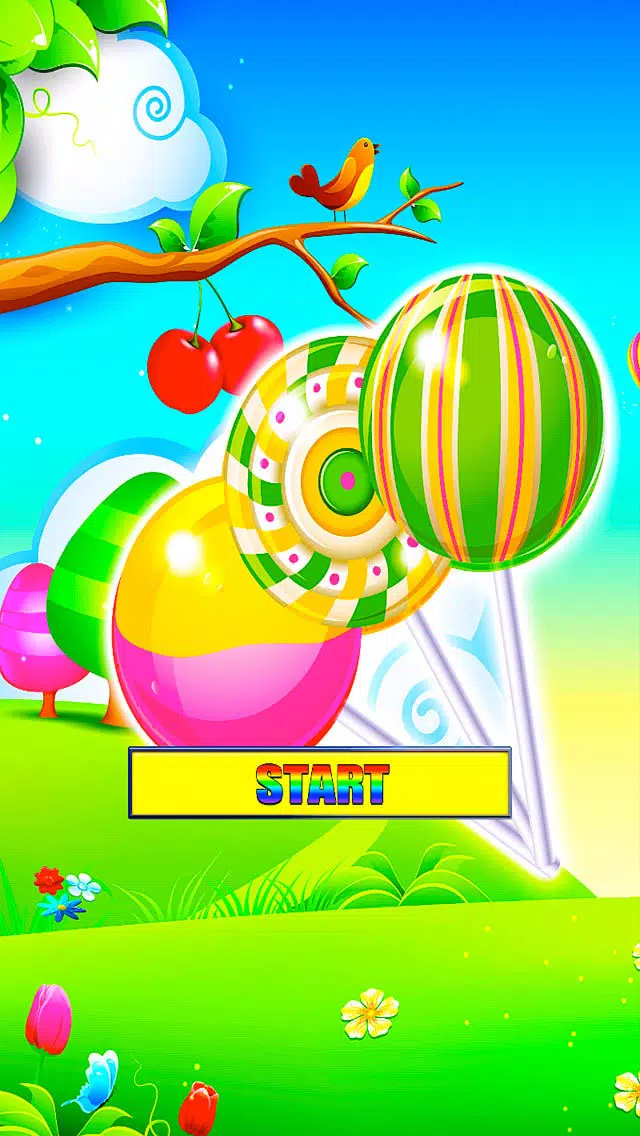 Ảnh chụp màn hình của Lollipop Hero Yum Blaster Line Maker Connect - Free HD Puzzle Game Draw Mania Sweet Candy Match Party Edition