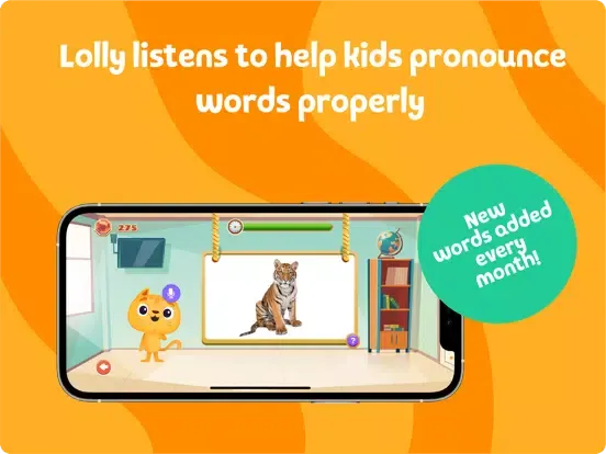 Tangkapan layar Lolly - Kids Learn English ABC iPad 