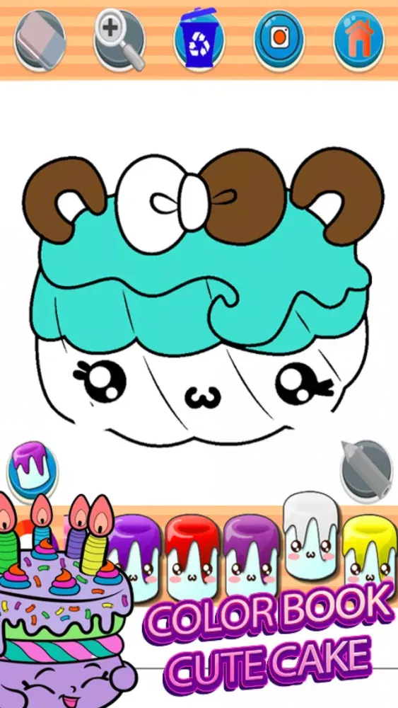 Capturas de tela do LoL NomNoms Color Book