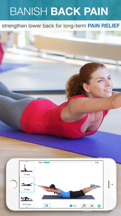Capturas de tela do Easy Ab Workouts - Flatten and Tone Your Stomach and Back Fat