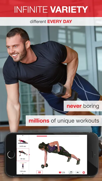 Captures d'écran de 7 Minute Workout - Beginner to Advanced High Intensity Interval Training (HIIT)