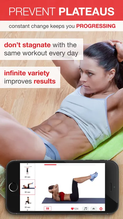 Captures d'écran de 7 Minute Workout - Beginner to Advanced High Intensity Interval Training (HIIT)