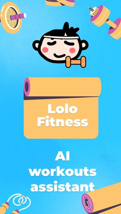 Fitness & Workout AI Log: Lolo Screenshots