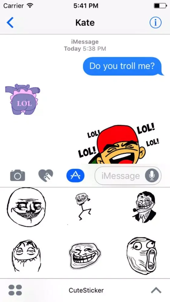 Lol animated Stickers Screenshots