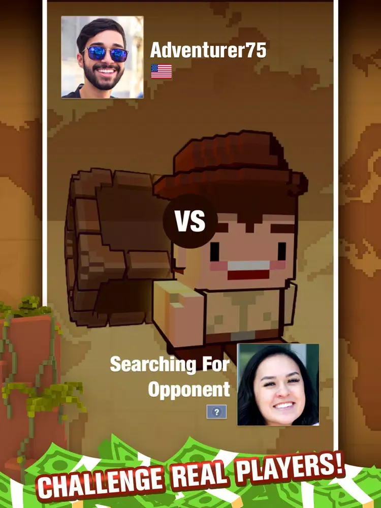 Tangkapan layar Cliff Hopper: Tournament iPad 
