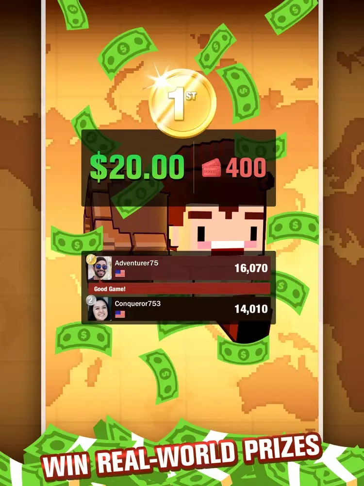 Tangkapan layar Cliff Hopper: Tournament iPad 