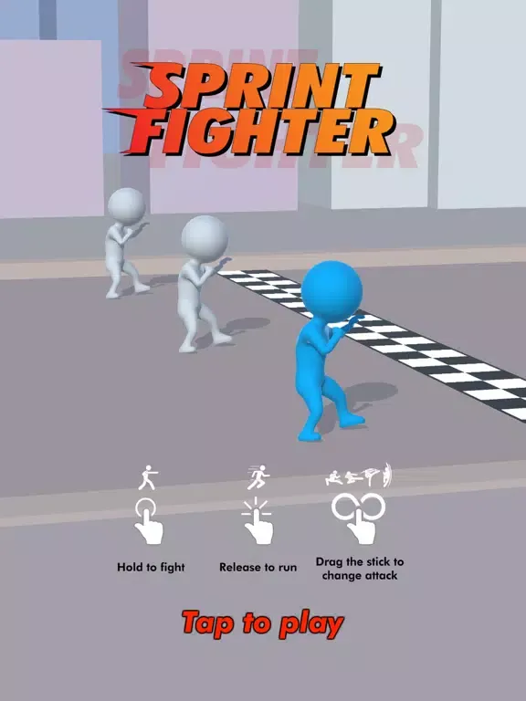 Ảnh chụp màn hình của Sprint Fighter iPad 