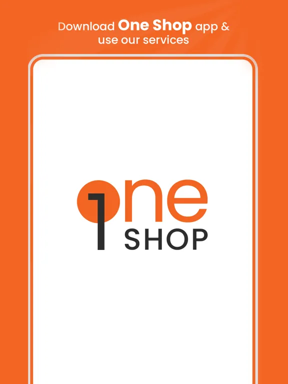 Zrzuty ekranu OneShop iPad 