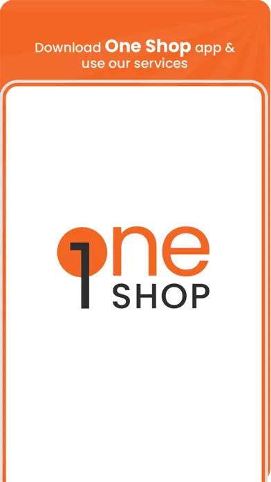 Zrzuty ekranu OneShop