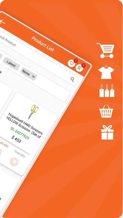 Zrzuty ekranu OneShop
