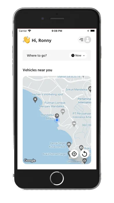 Zrzuty ekranu ASAP Lombok Driver