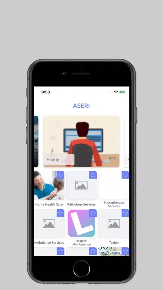 Screenshot di ASERI