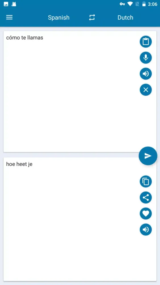 Dutch Spanish Translation Ekran Görüntüleri