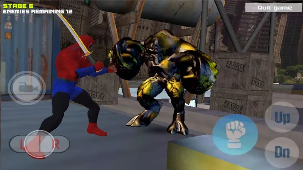 Ảnh chụp màn hình của Spider Hero Come Home Fighter
